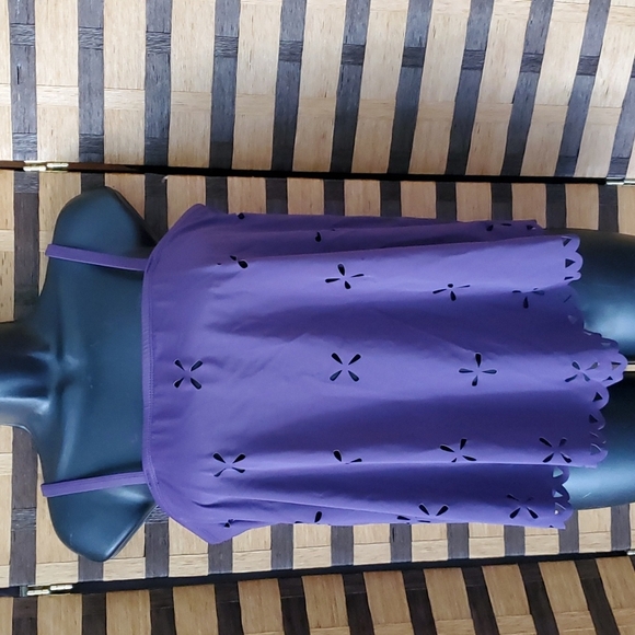 Fit 4 U purple swimsuit - Picture 1 of 8